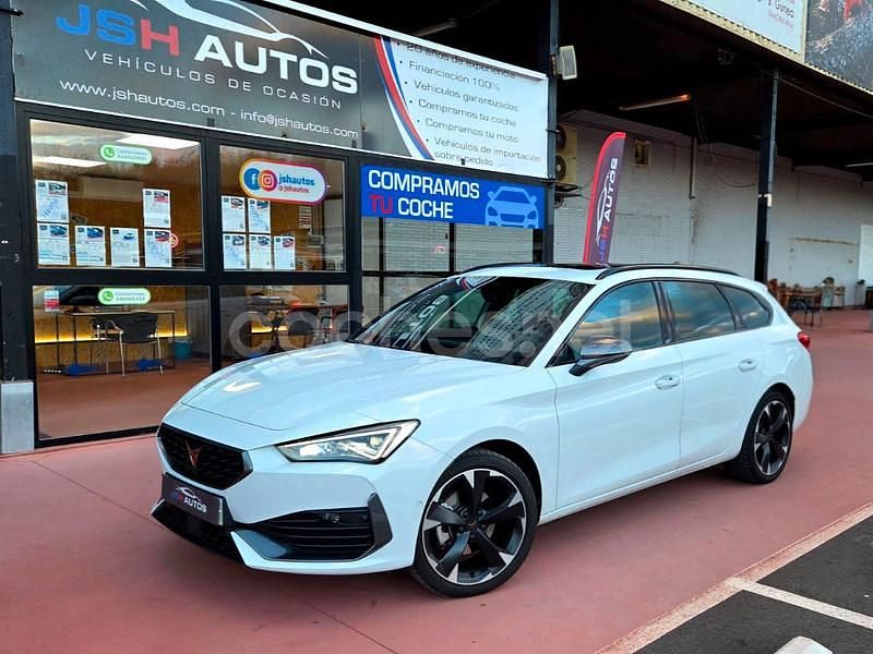 Blanco Usado 2023 Cupra Leon Familiar | 26.900 € (Un poco caro) - Imagen 1/4
