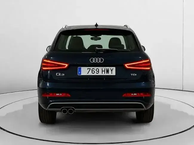 Käytetty Audi Q3 S-Line 140 HP (102 kW) 2014 Sininen Katumaasturi
