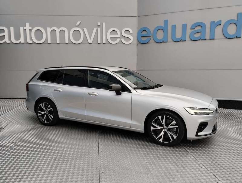Plateado Usado 2019 Volvo V60 R-Design Familiar | 28.900 € (Precio justo) - Imagen 1/4