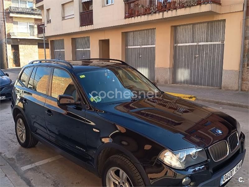 Usado BMW X3 177 CV (130 kW) 2009 Negro SUV