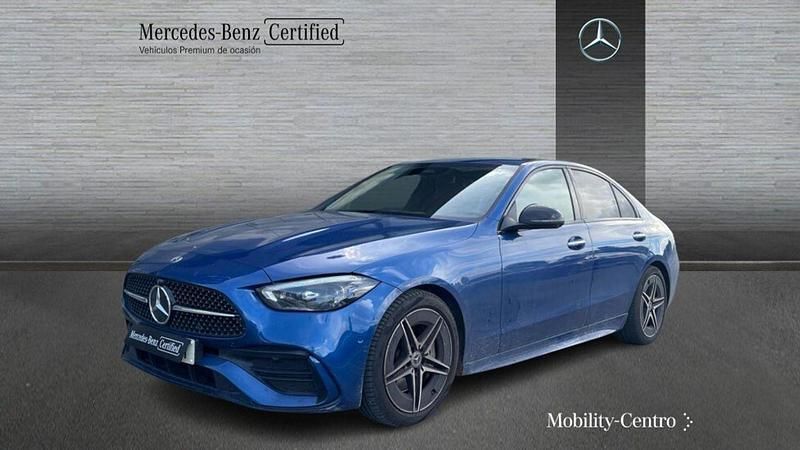 Usado Mercedes C200 204 CV (150 kW) 2021 Azul Berlina