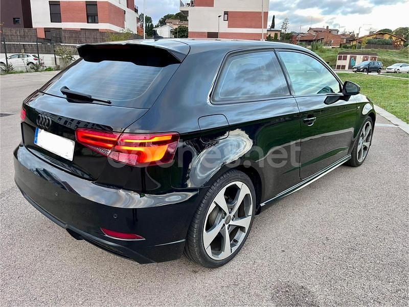 Usado Audi A3 S-Line 150 CV (110 kW) 2016 Negro Berlina