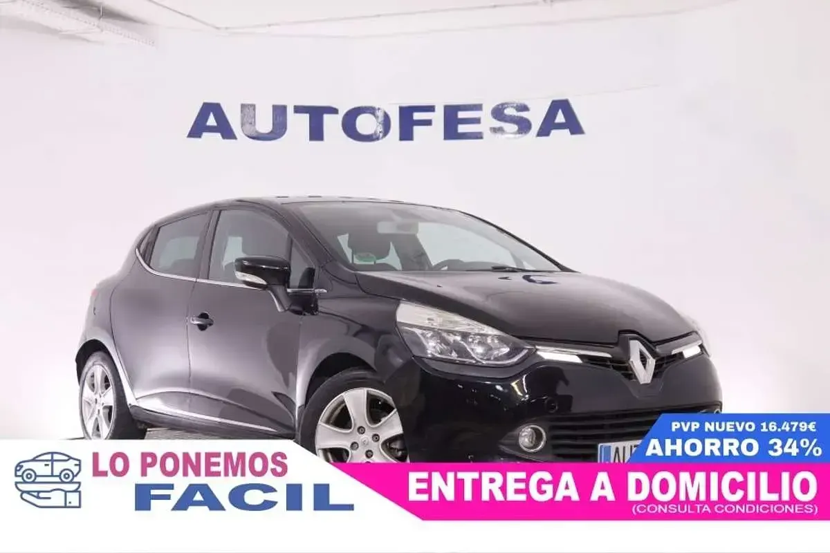 Usado Renault Clio IV Intens 120 CV (88 kW) 2015 Negro Berlina