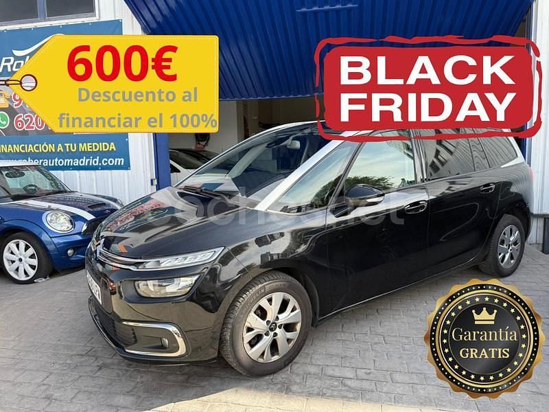 Negro Usado 2020 Citroën C4 SpaceTourer Shine Monovolumen | 10.799 € (Super precio) - Imagen 1/4