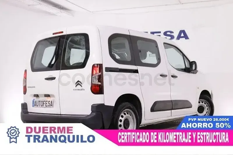 Usado Citroën Berlingo Live 102 CV (75 kW) 2020 Blanco Monovolumen