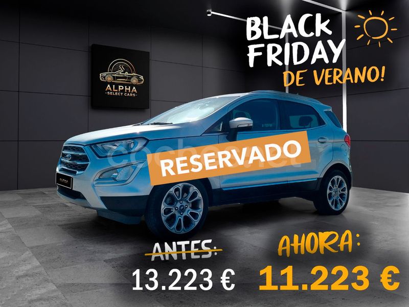 Gris / plata Usado 2020 Ford Ecosport Titanium SUV | 11.223 € (Super precio) - Imagen 1/4