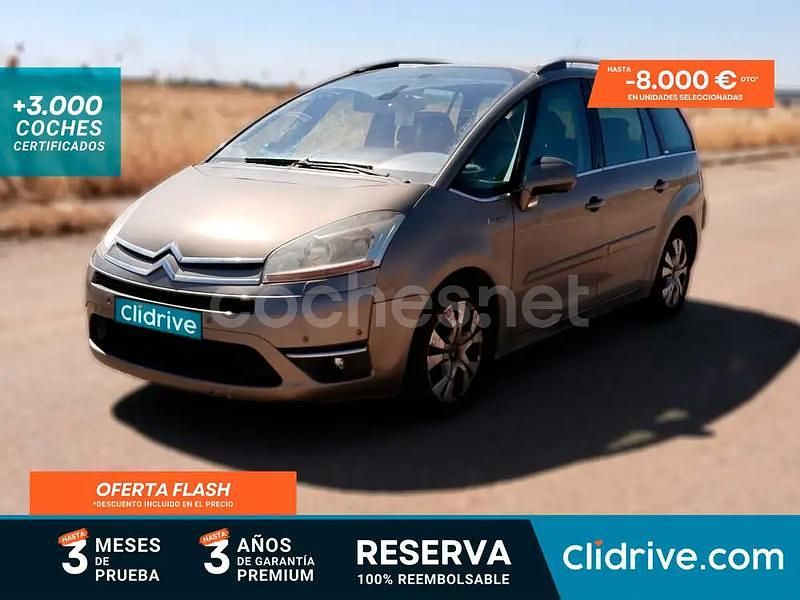 Beige Usado 2007 Citroën C4 Picasso Exclusive Monovolumen | 3490 € (Precio justo) - Imagen 1/3