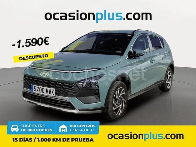 Verde Usado 2024 Hyundai Bayon SUV | 17.490 € (Precio justo) - Imagen 1/4