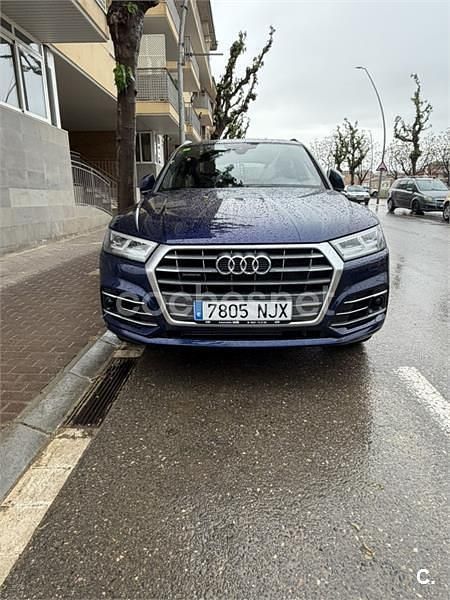 Begagnad Audi Q5 S-Line 252 HK (185 kW) 2018 Blå SUV