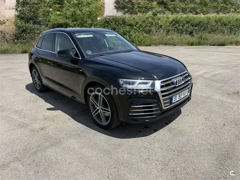Usado Audi Q5 S-Line 190 CV (139 kW) 2017 Negro SUV