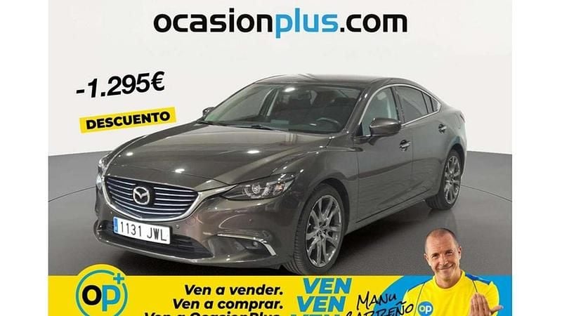 Usado Mazda 6 Luxury 175 HP (128 kW) 2017 Cinzento Sedan