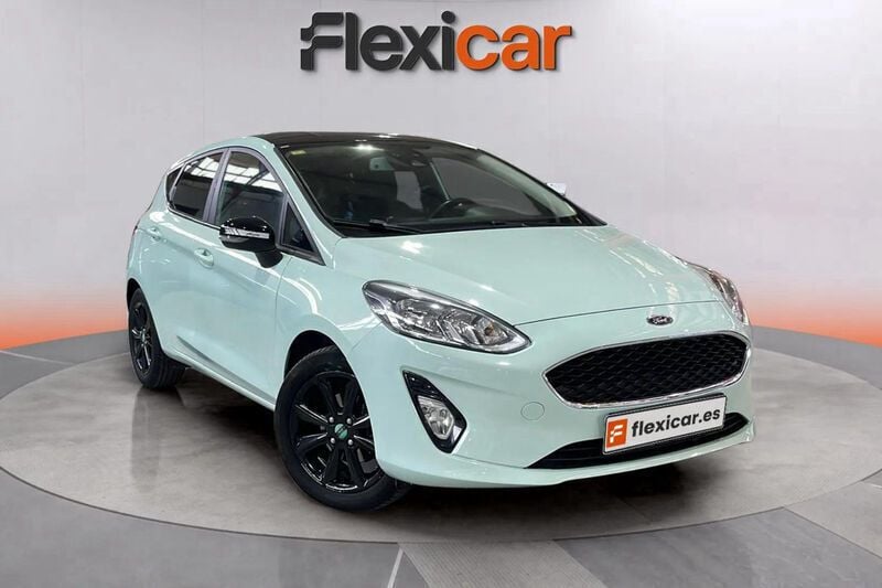 Verde Usado 2018 Ford Fiesta Trend+ Utilitario | 8990 € (Buen precio) - Imagen 1/4