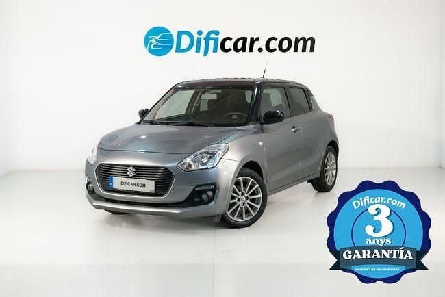 Usado Suzuki Swift 90 CV (66 kW) 2017 Gris Utilitario