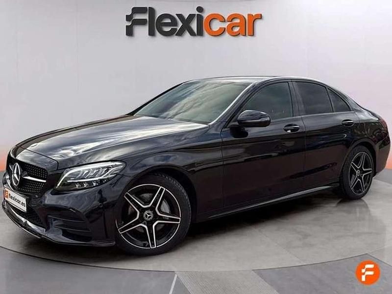 Usado Mercedes C200 160 CV (117 kW) 2019 Negro Berlina