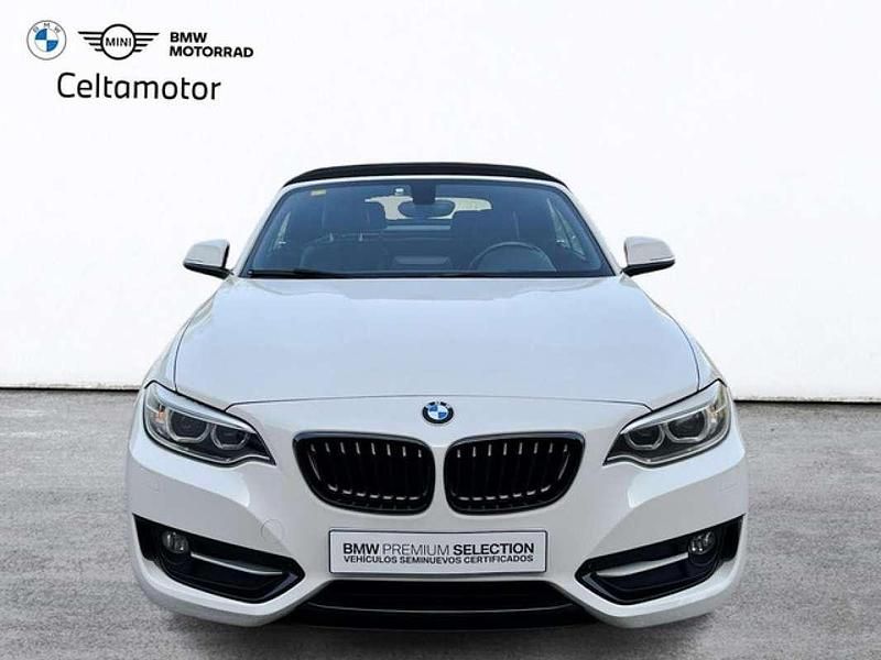 Usado BMW 218 Sport Line 150 CV (110 kW) 2016 Blanco Descapotable