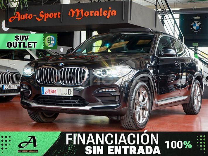 Negro Usado 2020 BMW X4 Sport Line SUV | 31.900 € (Precio justo) - Imagen 1/4