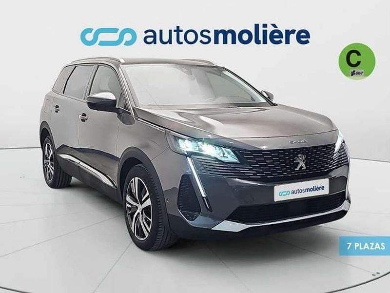 Usado Peugeot 5008 Allure 120 CV (88 kW) 2021 Gris Monovolumen