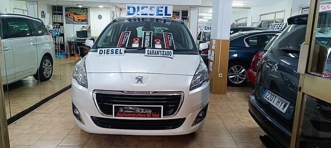Blanco Usado 2015 Peugeot 5008 Allure Monovolumen | 7990 € (Precio justo) - Imagen 1/4
