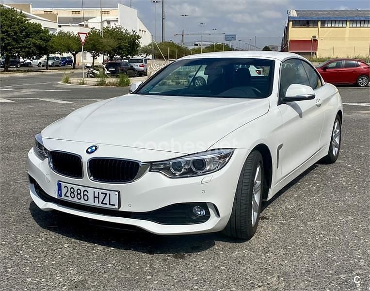 Usado BMW 420 184 CV (135 kW) 2014 Blanco Descapotable