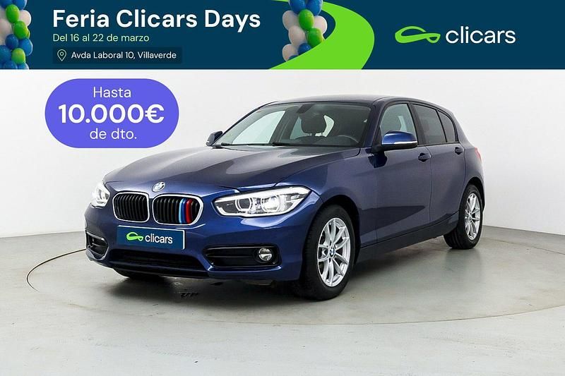 Usado BMW 116 116 CV (85 kW) 2016 Azul Utilitario