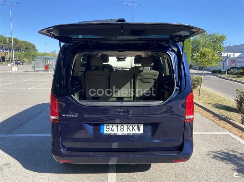 Usado Mercedes V250 Avantgarde 190 CV (139 kW) 2018 Azul Monovolumen