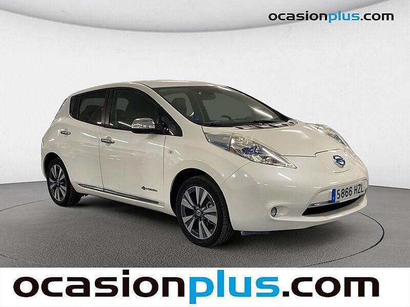 Usado Nissan Leaf Tekna 80 kW (109 CV) 2014 Blanco Utilitario