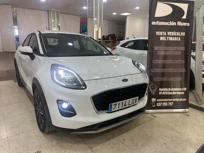 Usado Ford Puma Titanium 125 CV (91 kW) 2022 Blanco SUV