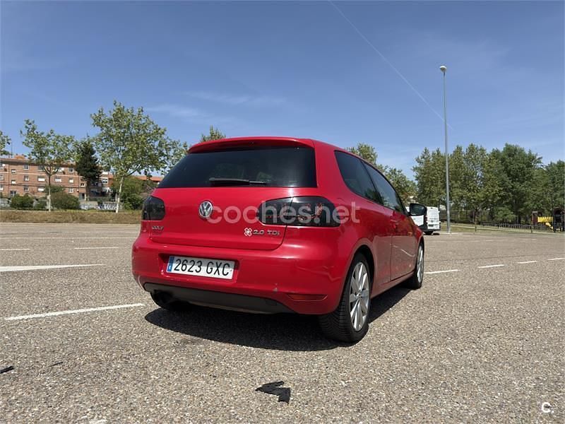 Usado VW Golf VI Sport 140 CV (102 kW) 2010 Rojo Utilitario
