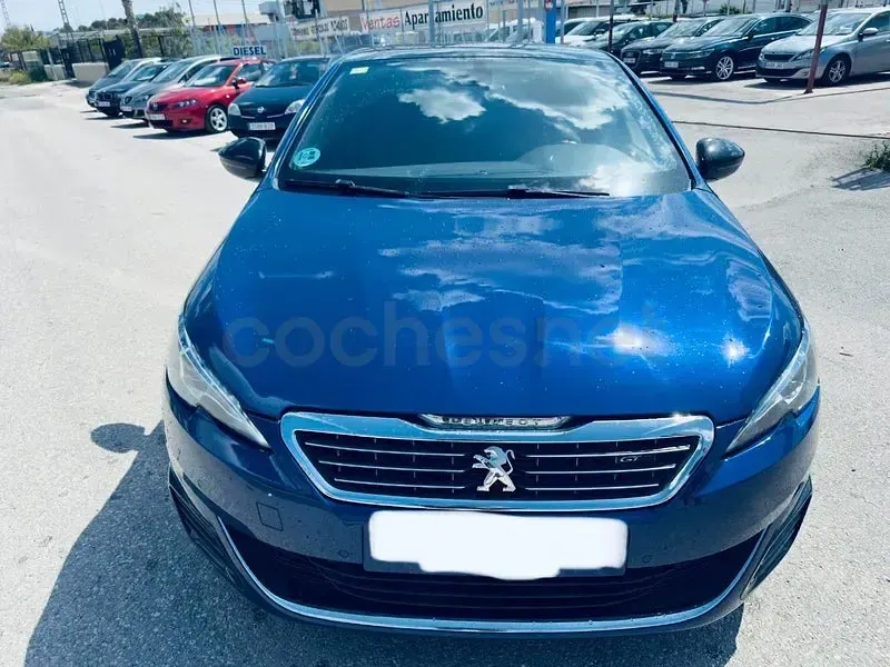 Usado Peugeot 308 GTi 180 CV (132 kW) 2015 Azul Berlina
