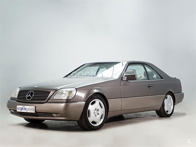 Usado Mercedes S500 320 CV (235 kW) 1993 Gris / plata Berlina