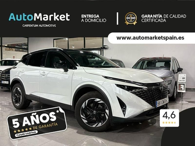 Blanco Usado 2024 Nissan Qashqai N-Connecta SUV | 29.900 € (Un poco caro) - Imagen 1/4