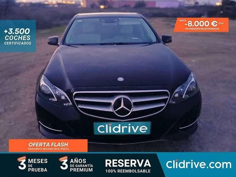 Negro Usado 2014 Mercedes E220 Avantgarde Berlina | 13.390 € (Precio justo) - Imagen 1/3