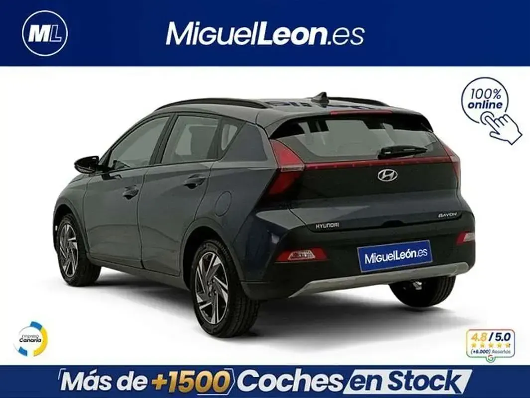 Usado Hyundai Bayon 84 CV (61 kW) 2024 Gris SUV