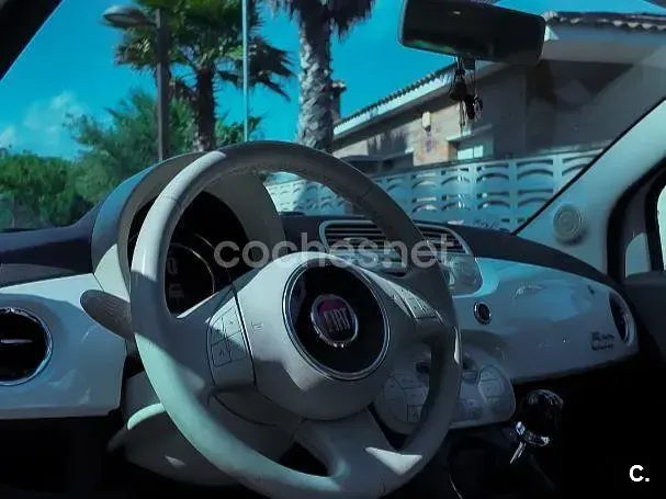 Usado Fiat 500 Lounge 69 CV (50 kW) 2015 Blanco Berlina