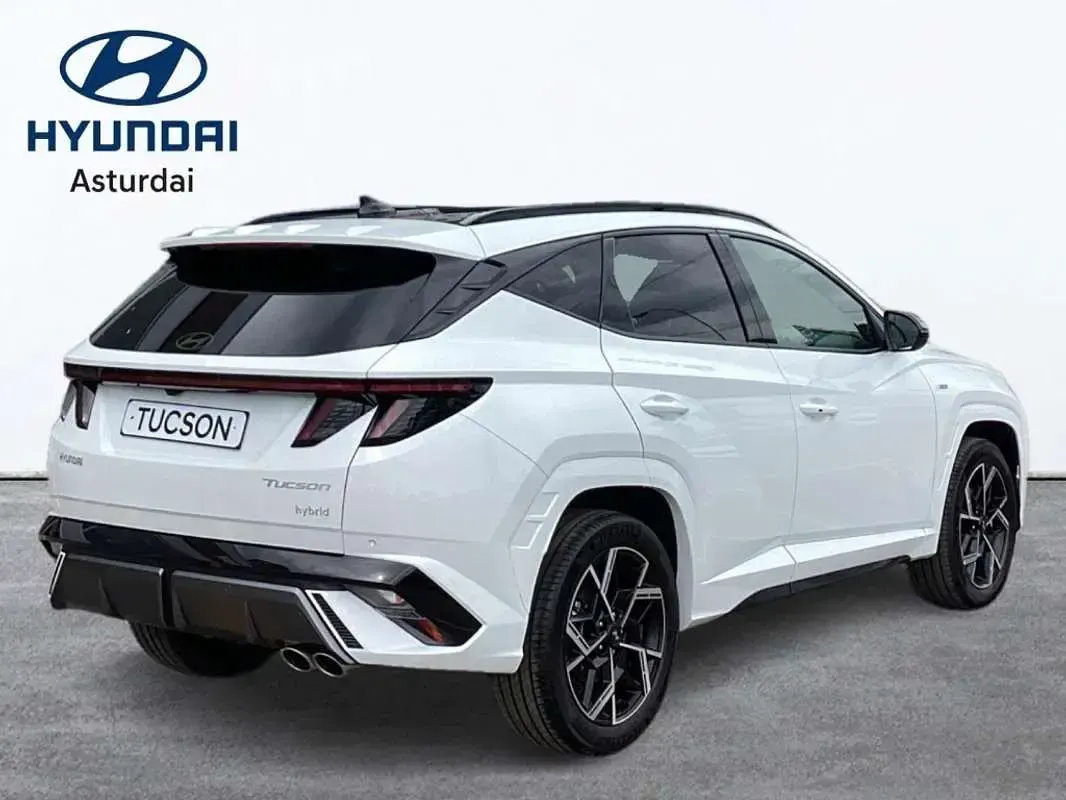 Usado Hyundai Tucson N Line 215 CV (158 kW) 2024 Blanco SUV