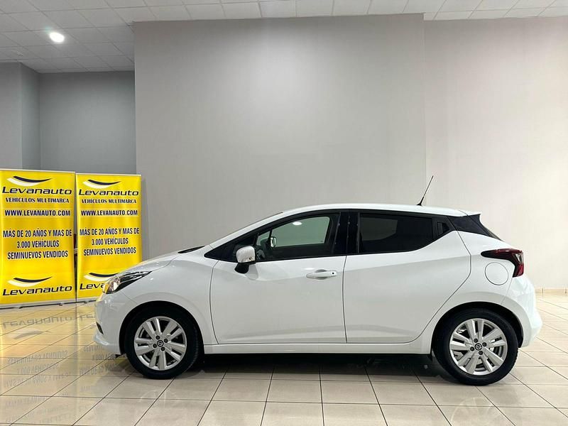 Usado Nissan Micra Acenta 92 CV (67 kW) 2021 Blanco Utilitario