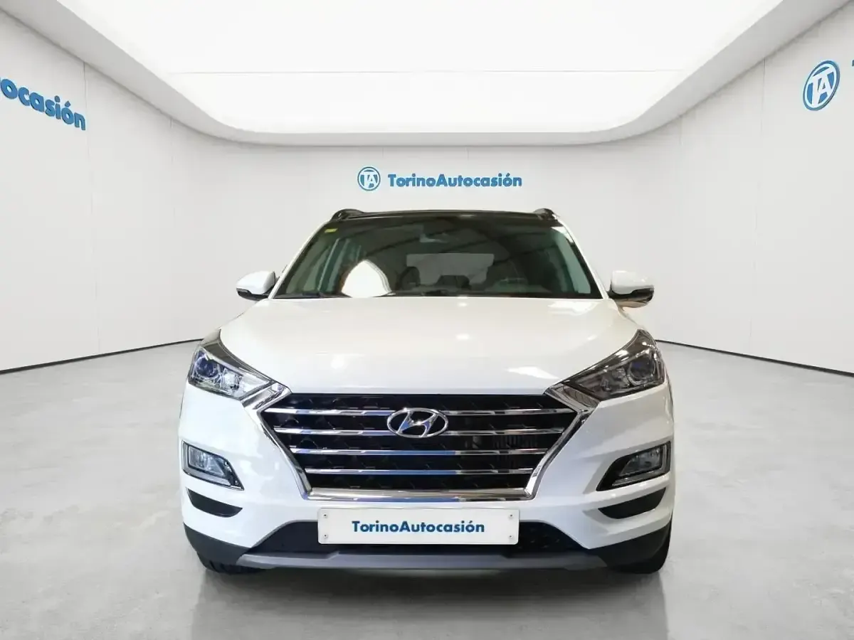 Usado Hyundai Tucson 136 CV (100 kW) 2021 Blanco SUV
