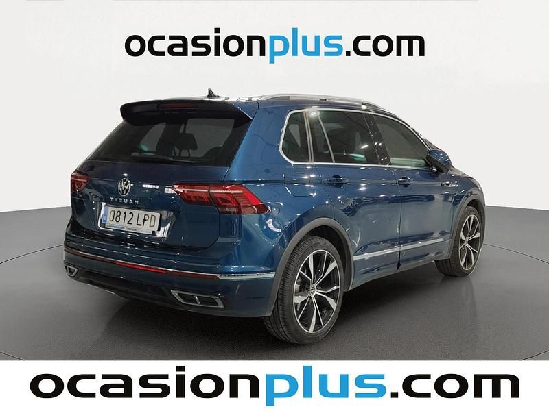 Usado VW Tiguan R-line 150 CV (110 kW) 2021 Azul SUV
