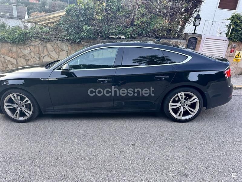 Usado Audi A5 Sportback Sport 190 CV (139 kW) 2019 Negro Utilitario