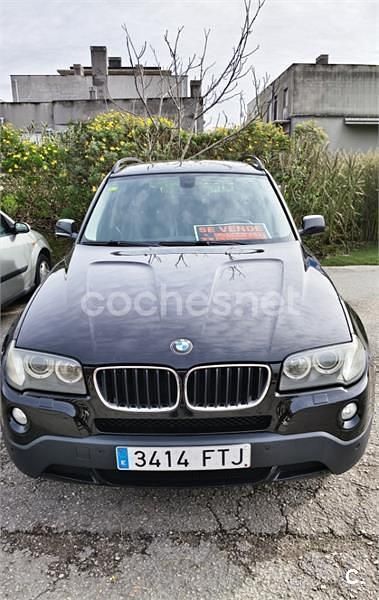 Usado BMW X3 150 CV (110 kW) 2007 Negro SUV