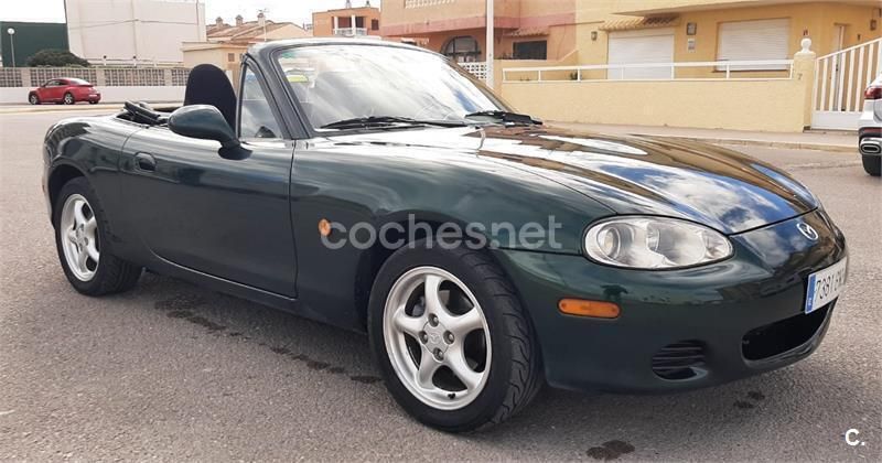 Verde Usado 2001 Mazda MX5 Touring Descapotable | 9900 € (Precio justo) - Imagen 1/4