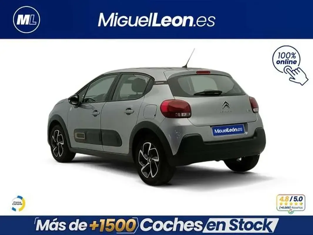 Usado Citroën C3 PureTech 82 CV (60 kW) 2024 Gris Berlina