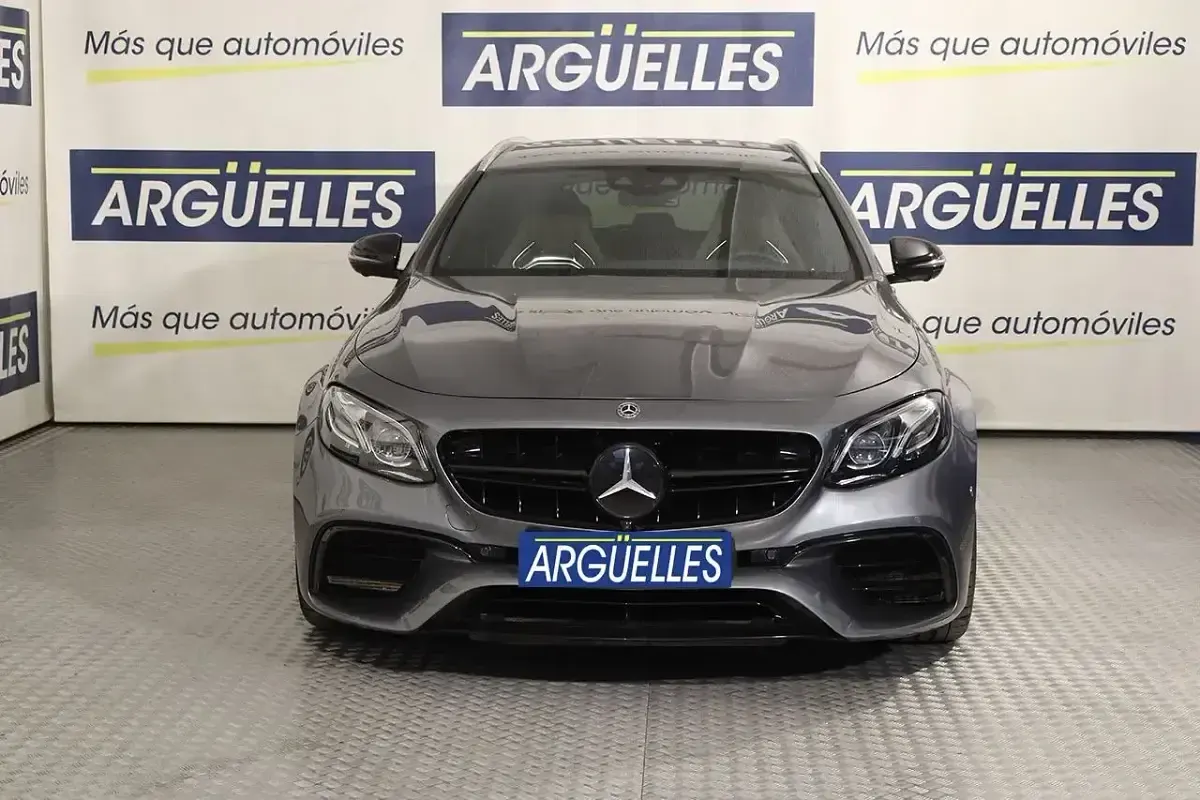 Usado Mercedes E63 AMG AMG 571 CV (419 kW) 2019 Gris Familiar