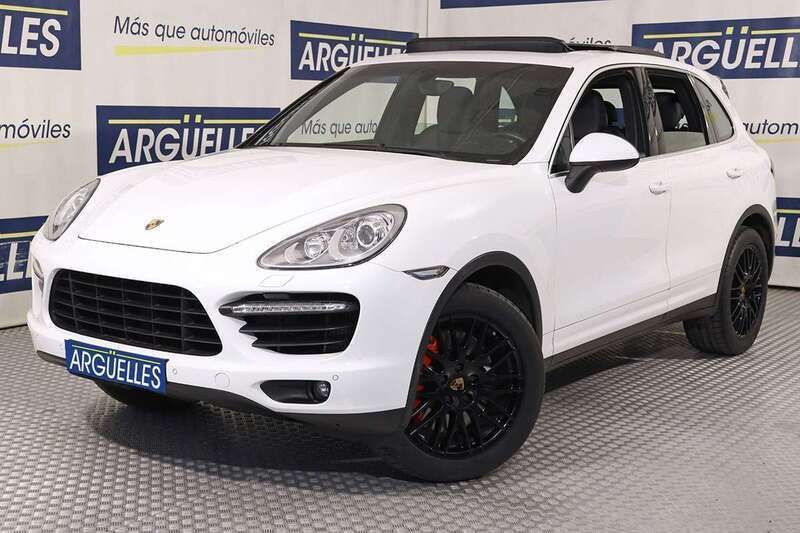 Blanco Usado 2015 Porsche Cayenne Turbo SUV | 39.990 € - Imagen 1/4