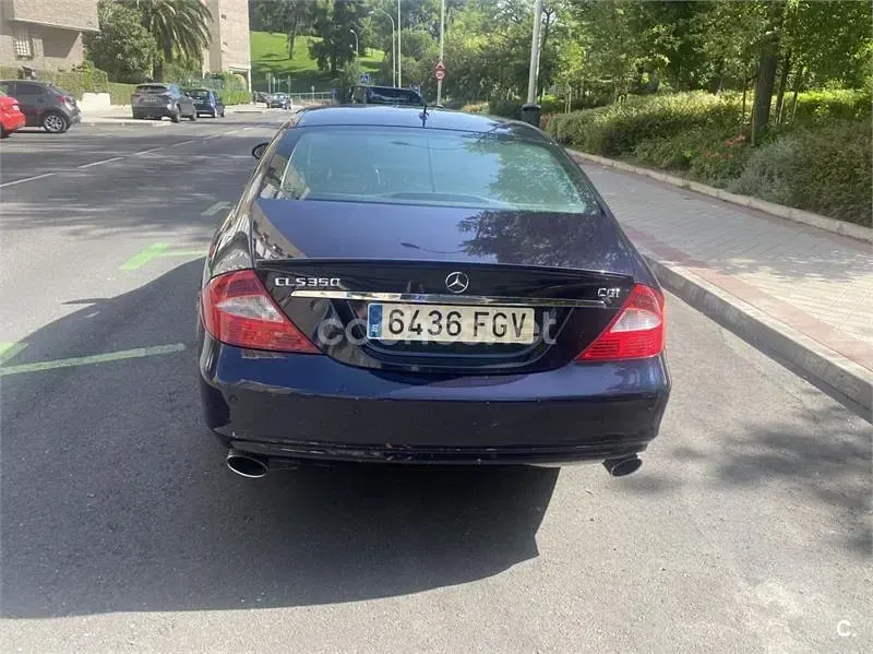 Usado Mercedes CLS350 292 CV (214 kW) 2006 Azul Coupe