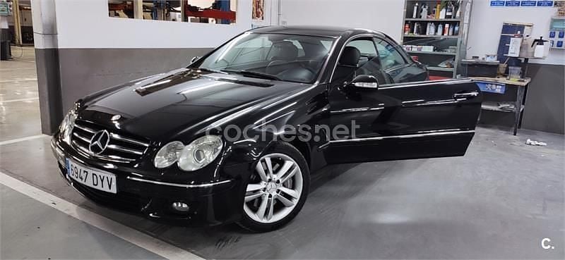 Usado Mercedes CLK320 Avantgarde 224 CV (164 kW) 2006 Negro Coupe