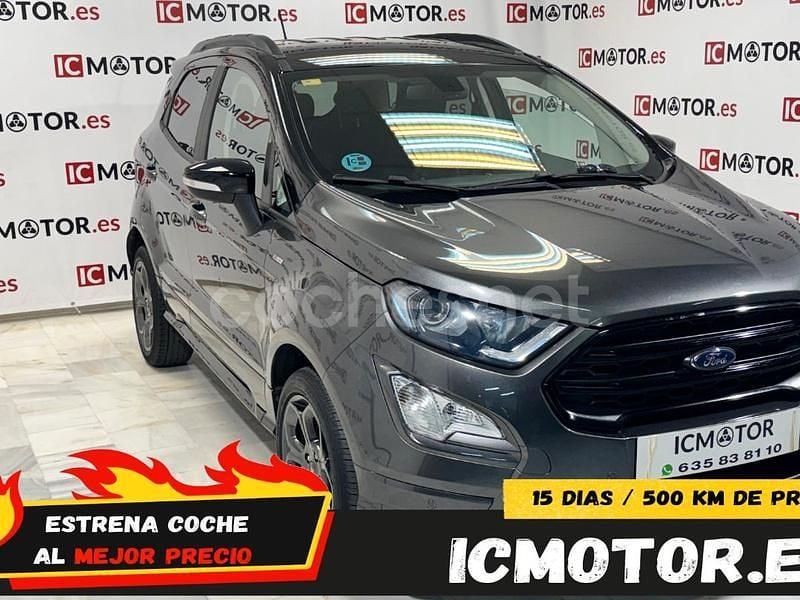 Gris / plata Usado 2019 Ford Ecosport S SUV | 10.999 € (Precio justo) - Imagen 1/4