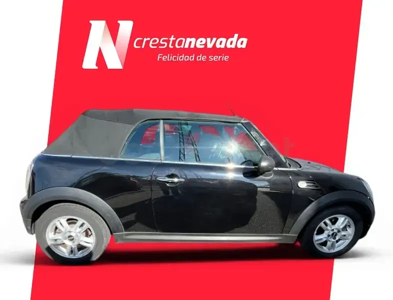 Usado Mini One Cabriolet 98 CV (72 kW) 2012 Negro Descapotable
