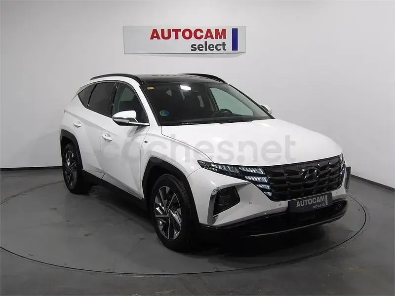 Usado Hyundai Tucson 150 CV (110 kW) 2021 Blanco SUV