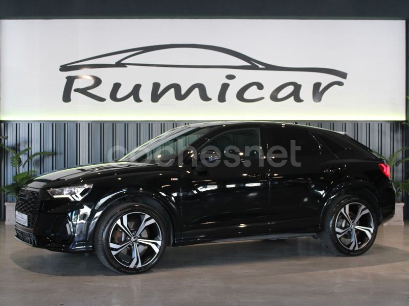 Negro Usado 2021 Audi Q3 Sportback S-Line SUV | 41.490 € (Un poco caro) - Imagen 1/4